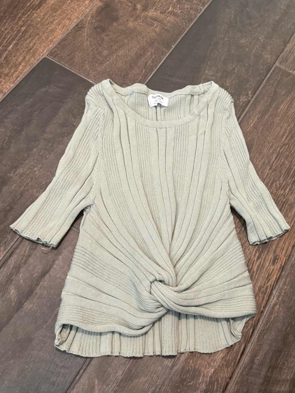 NWOT CottonOn Girls Twisted Knot Sweater